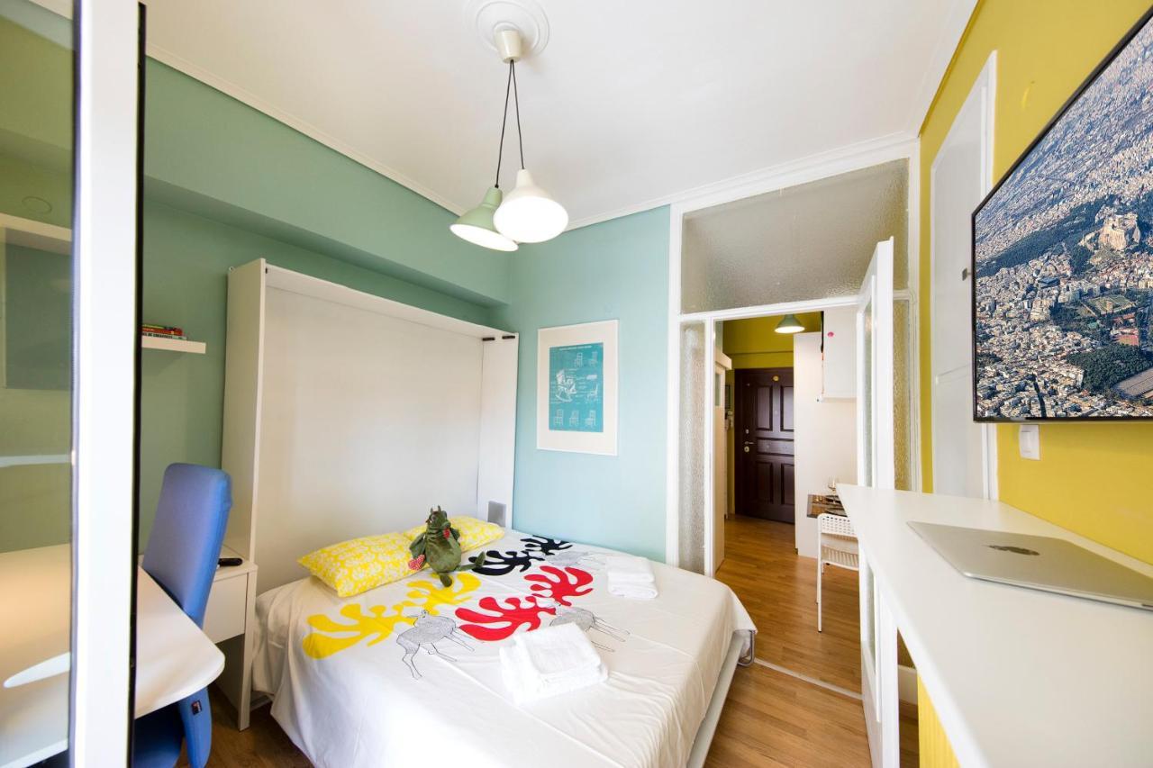 Апартаменты Startupper'S Pad In Real Athenian Neighbourhood Экстерьер фото