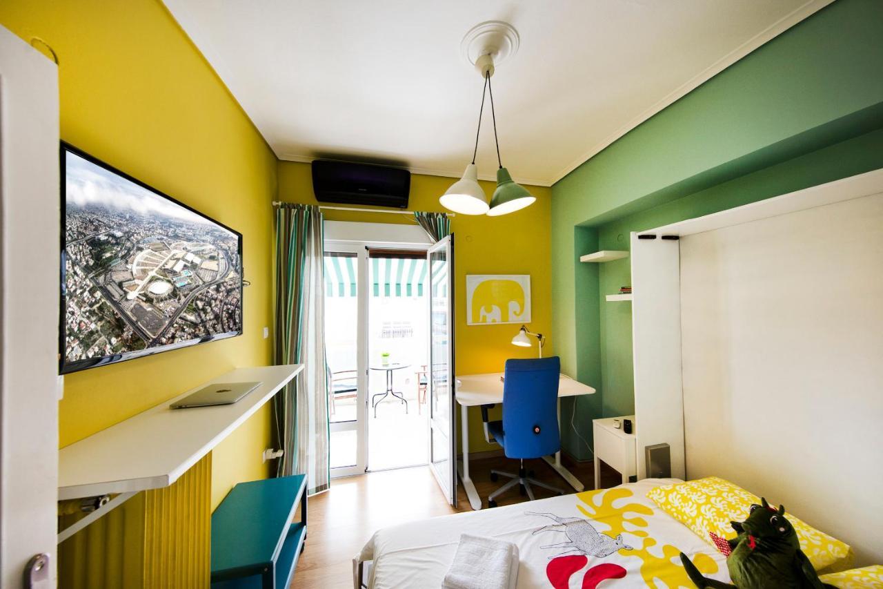 Апартаменты Startupper'S Pad In Real Athenian Neighbourhood Экстерьер фото